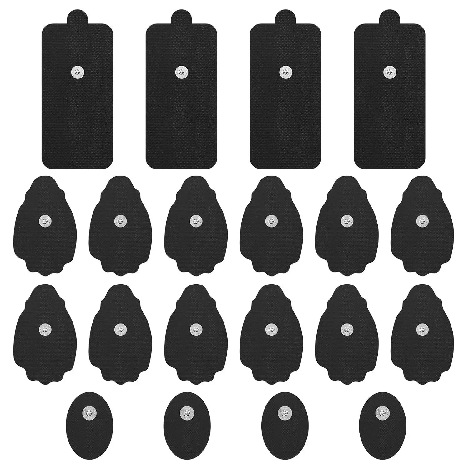 Unit Electrode Pads 20 Pack 3.5mm Snap EMS Replacement Pads