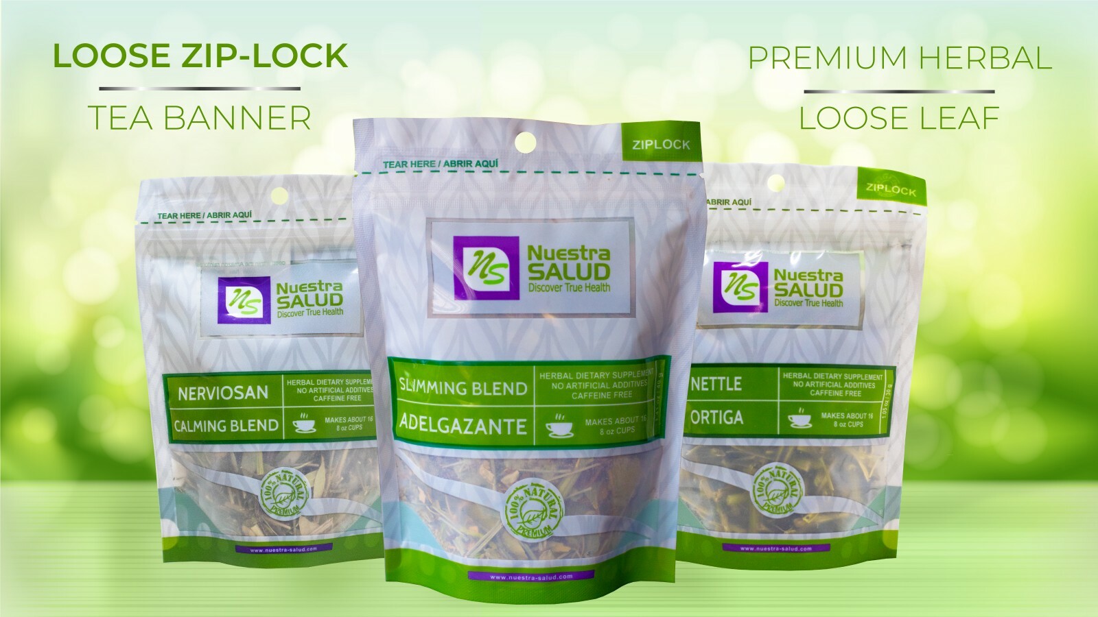 Adelgazante Te Sliming Tea Blend Herbal Infusion Tea (40g) Zip lock