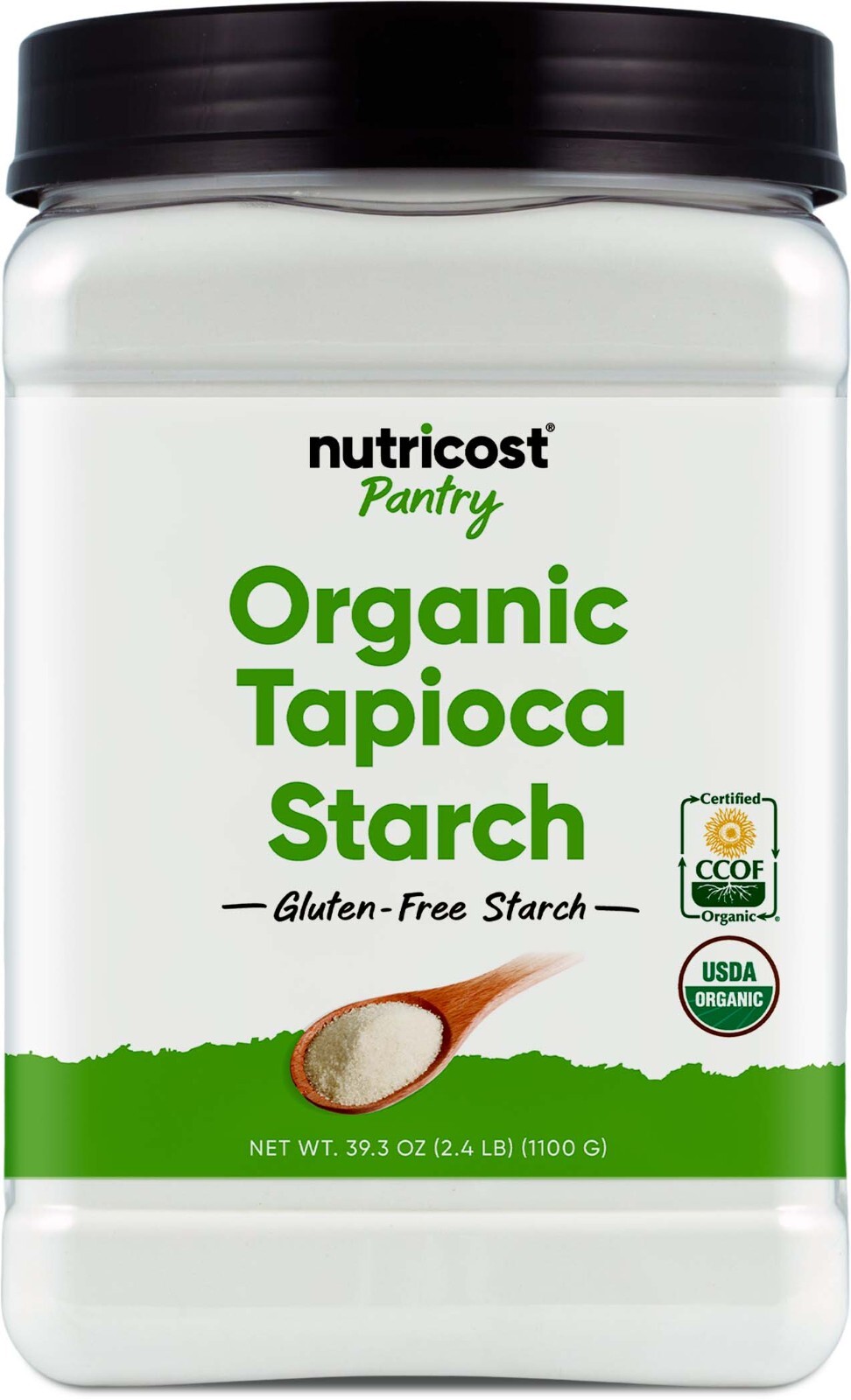 Nutricost Organic Tapioca Starch (2.5 LB) – Gluten-Free, GMO-Free