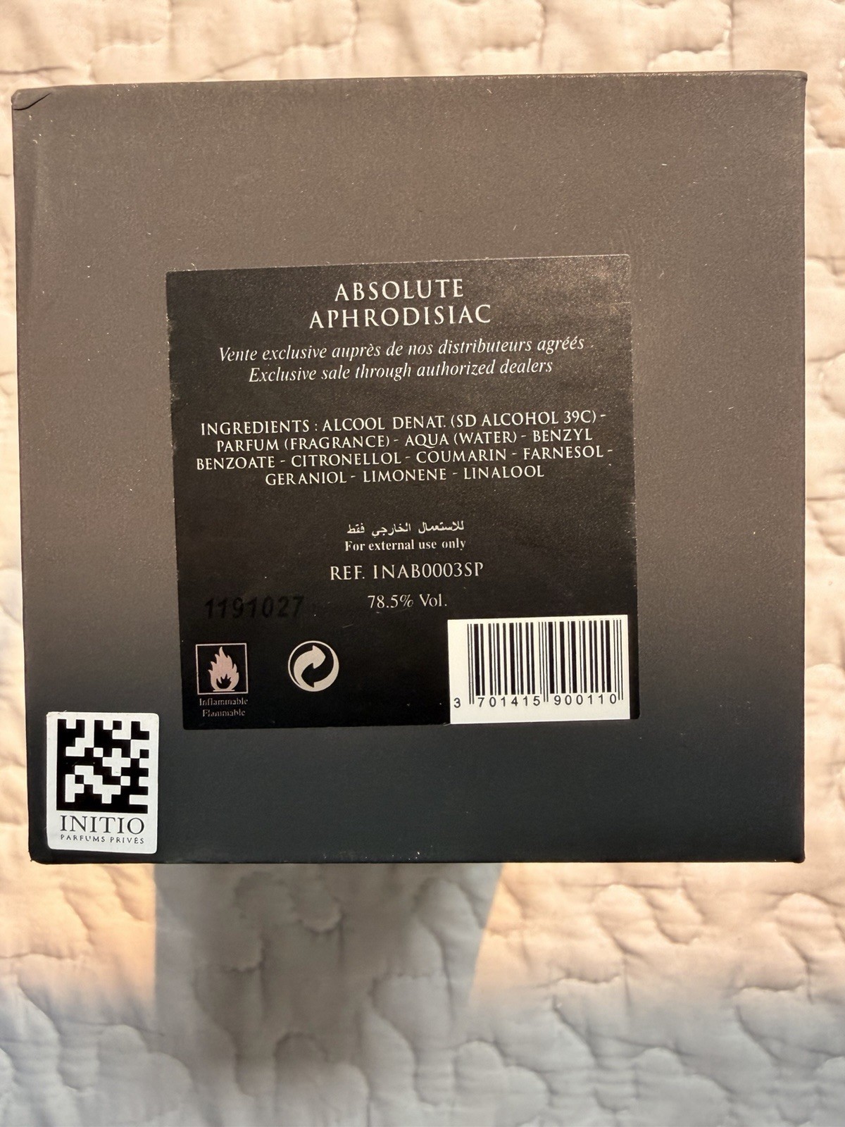 Initio Parfums Privés Absolute Aphrodisiac Eau de Parfum Spray 3.04 oz