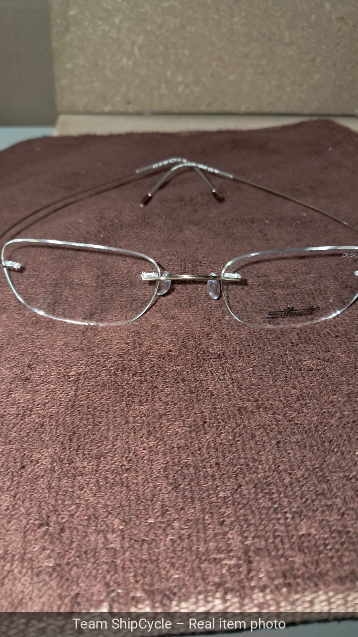 Silhouette Eyeglass Frames TMA Must Collection 5515 CR 7530 Gold Titan G2U